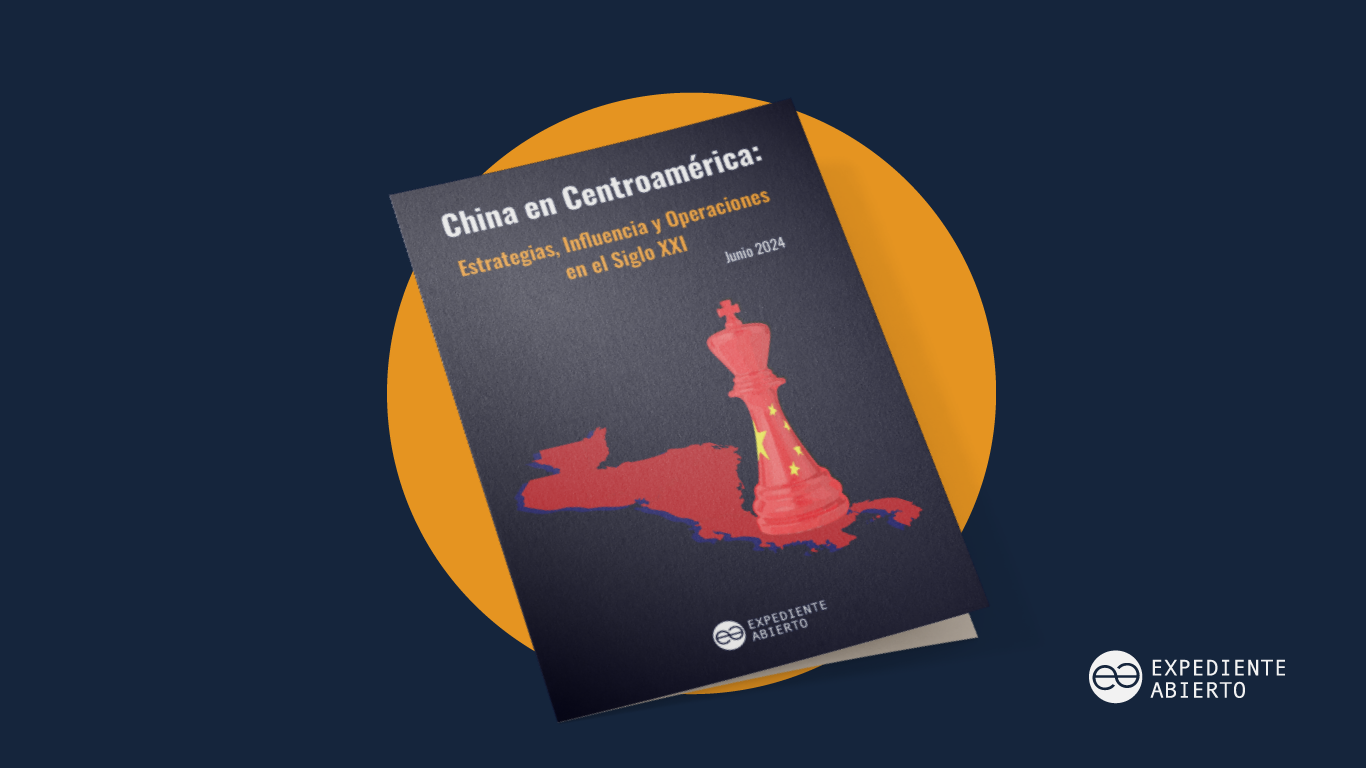 Portada del informe China en Centroamérica: Estrategias, Influencia y Operaciones 2024