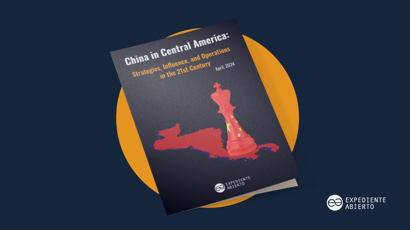 Portada del informe China in Central America: Strategies, Influence and Operations