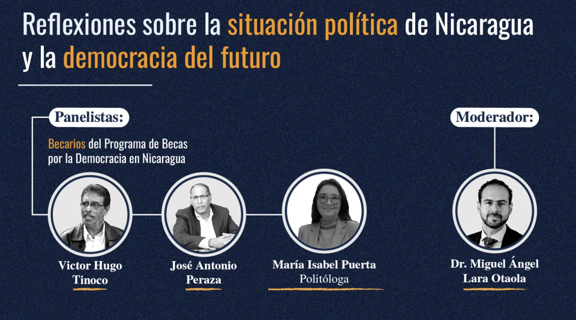 Reflexiones sobre la situación política de Nicaragua y la democracia del Futuro