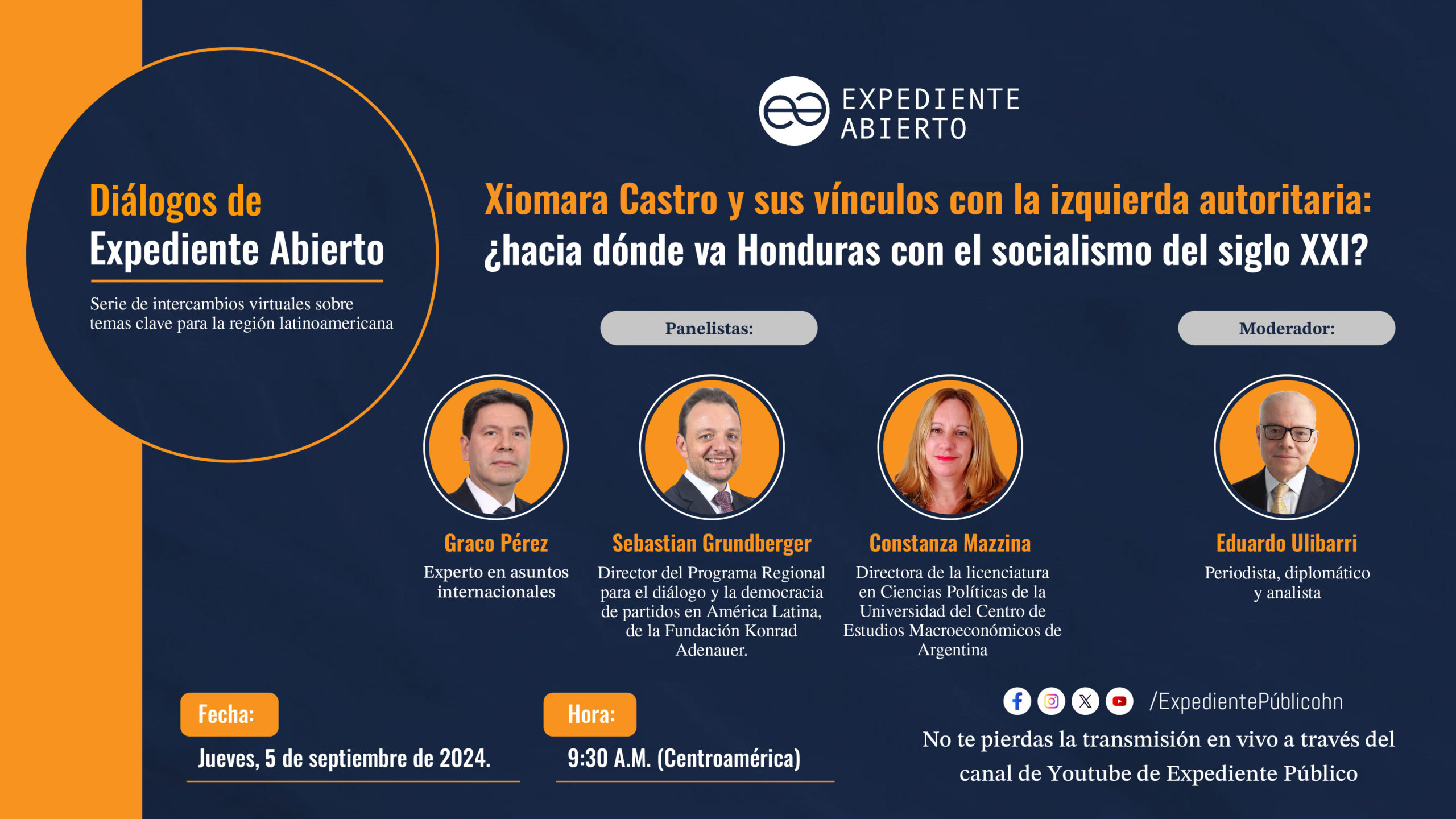 Panel: Xiomara Castro y su vínculo con la izquierda autoritaria