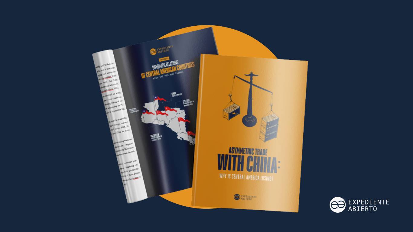 Libro impreso sobre comercio asimétrico entre Centroamérica y China