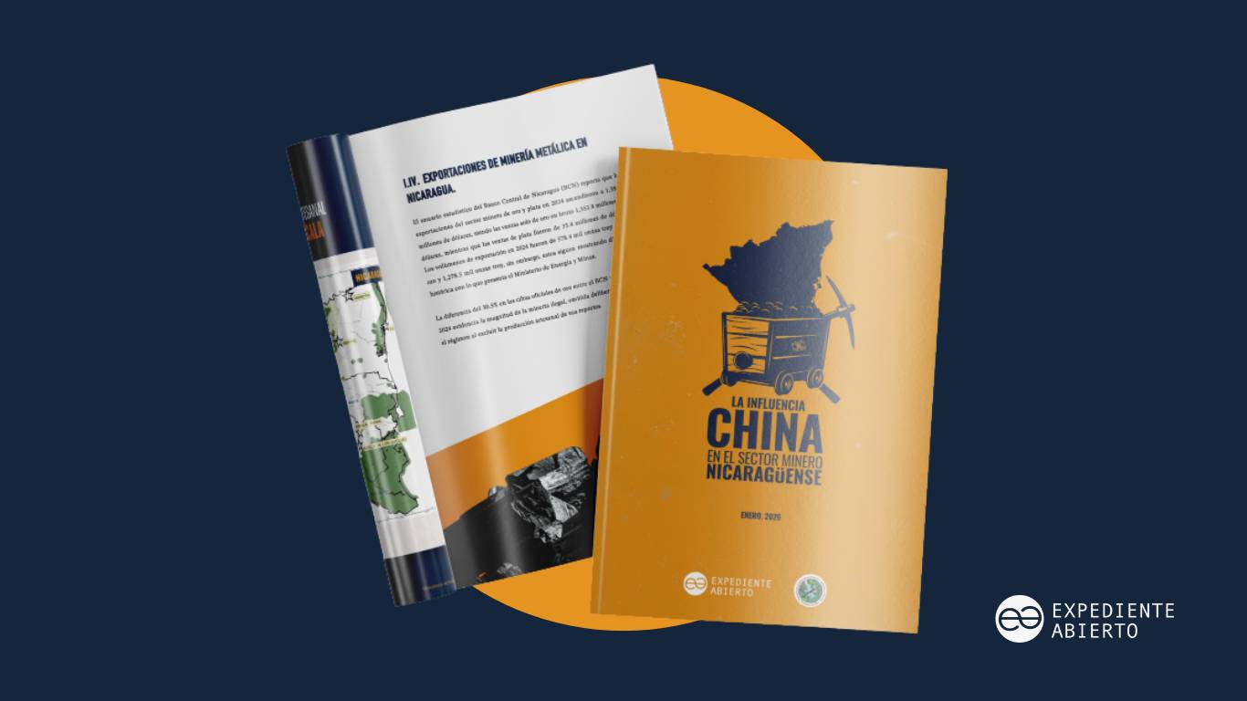 Presentación en libro del informe influencia china en minería nicaragüense