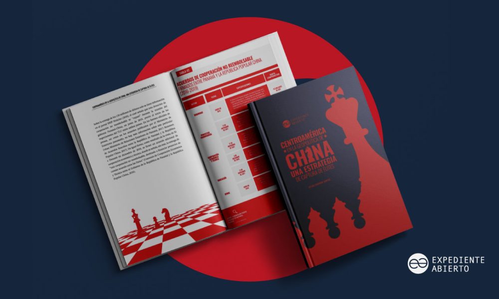 Portada del informe Centroamérica en la geopolítica de China con piezas de ajedrez